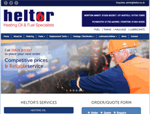 Tablet Screenshot of heltor.co.uk